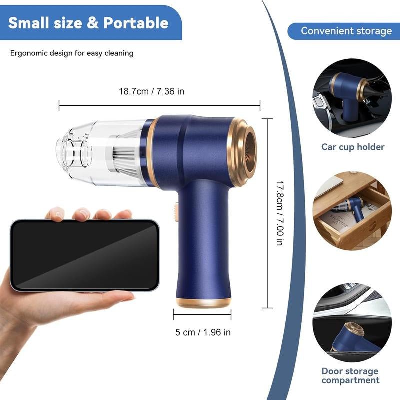 Viral TikTok Handheld Car Vacuum Cleaner - We Sell On Amazon