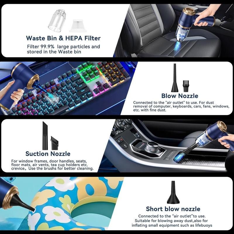 Viral TikTok Handheld Car Vacuum Cleaner - We Sell On Amazon