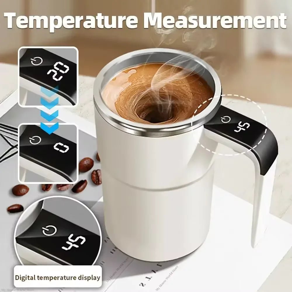 Self - Stirring Smart Mug with LCD Temp Display - We Sell On Amazon